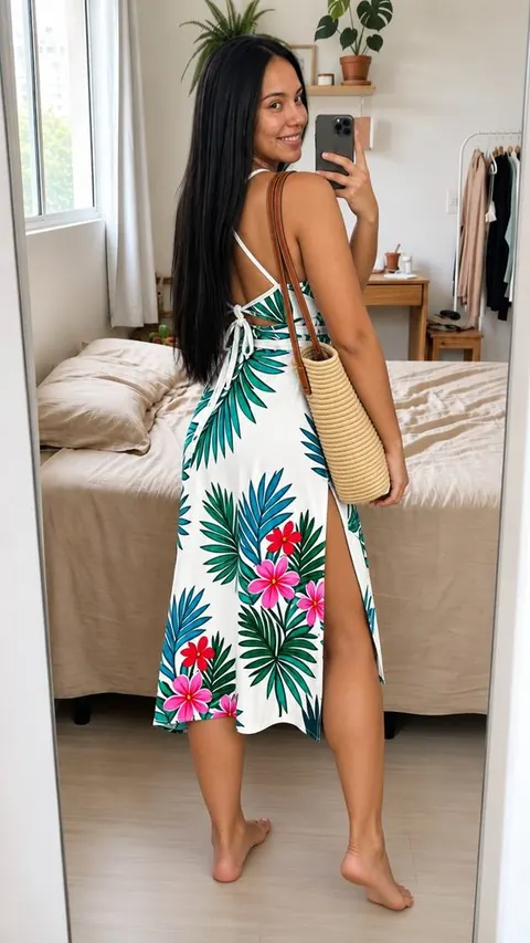 Pareô vestido de amarração - foto 2