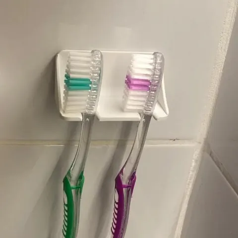 Porta-escova de dente adesivo - foto 1